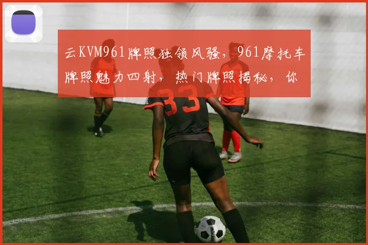 云KVM961牌照独领风骚，961摩托车牌照魅力四射，热门牌照揭秘，你不可错过的焦点